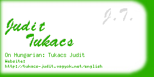 judit tukacs business card